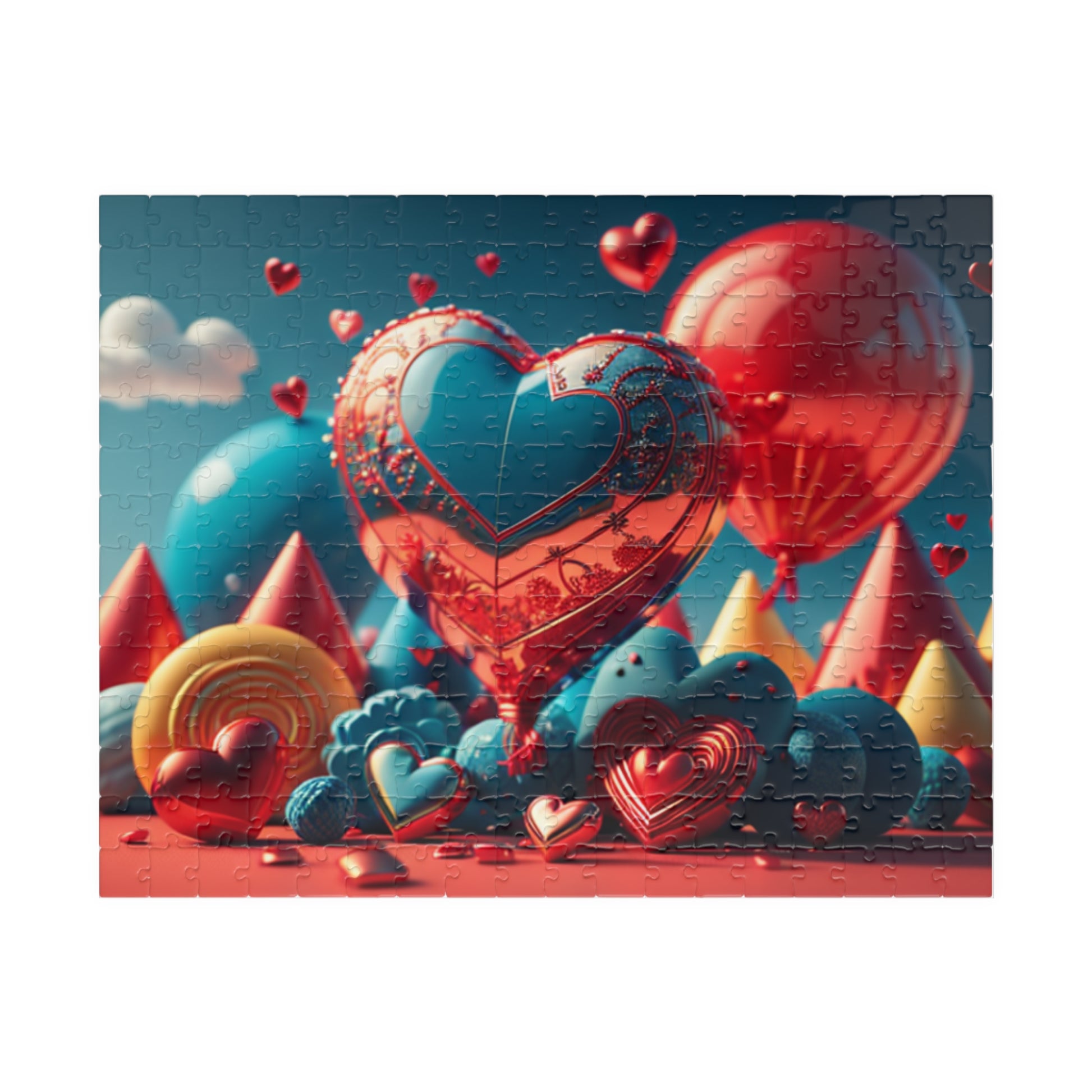 Radiant Heartland: Valentine's Day Puzzle for Self-Care, Emotional Growth, and Personal Empowerment