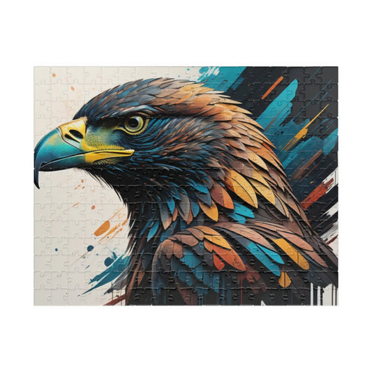 Shop our eagles strength resilience majestic eagle puzzle featuring the 252 pcs (Horizontal) style option from MySisterIsASurvivor.
