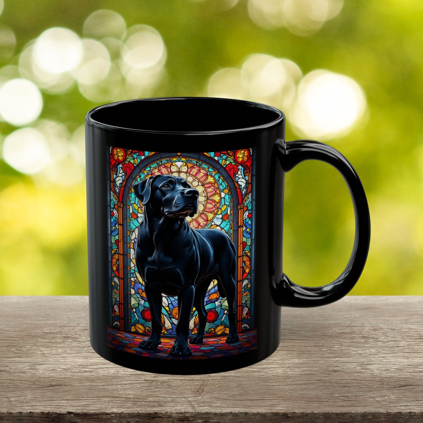 Rottweiler (Rare Black) Personalized Mug, Pet Lover Mug, Dog Coffee Mug, Custom Name Mug, Dog Lover Gift, Dog-Themed Mug, Rottie Mug