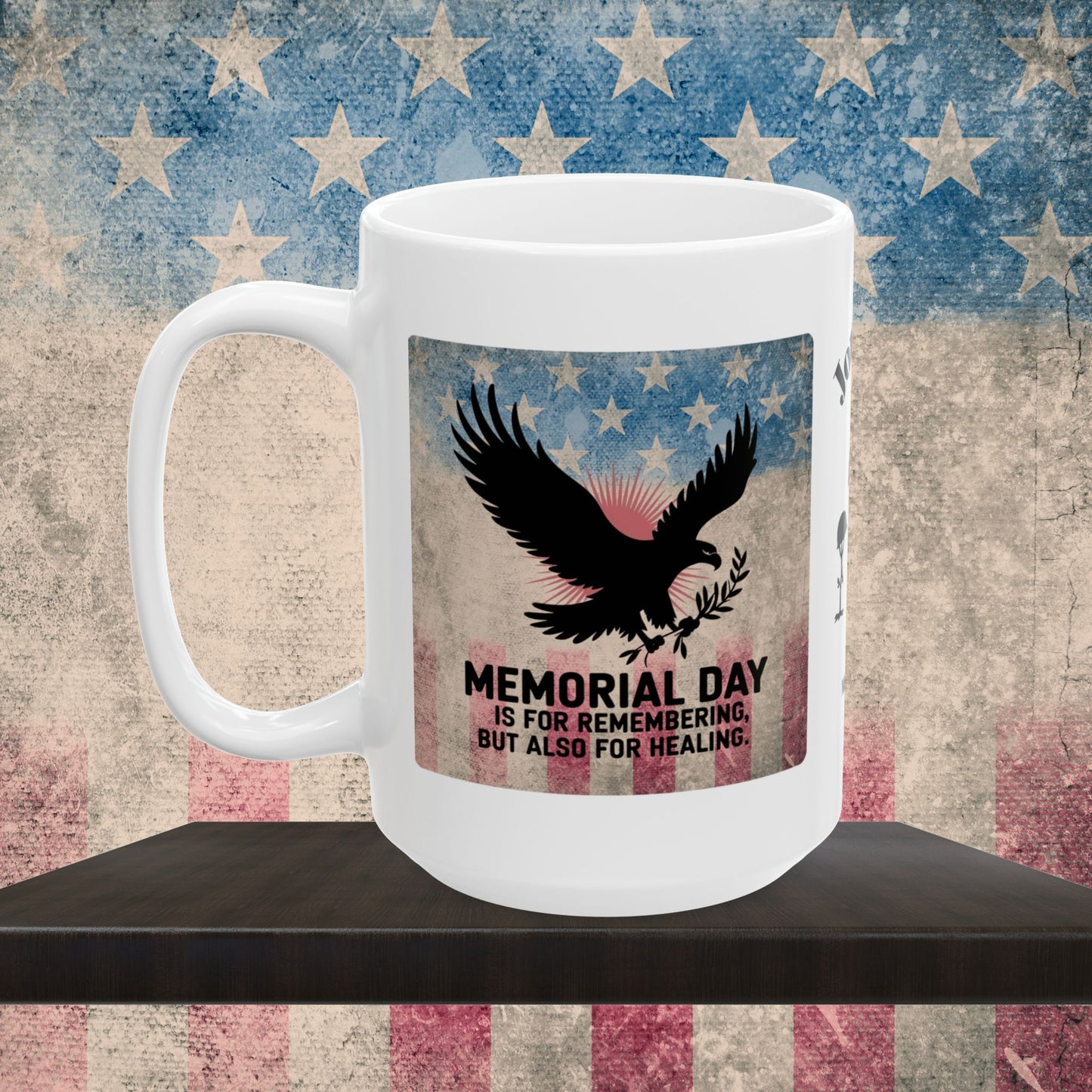 Personalized Memorial Day Mug - "Memorial Day Is For Remembering" PTSD Support Tribute