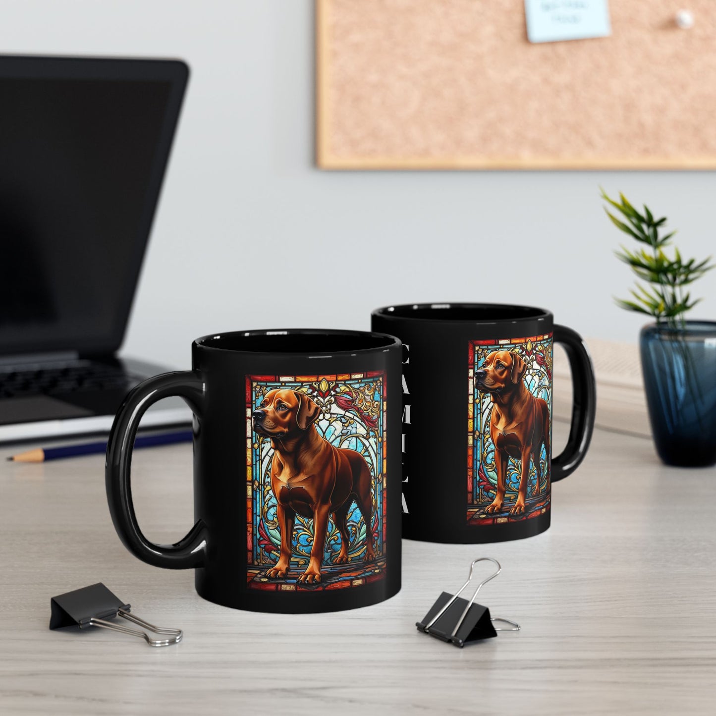 Rottweiler Rare Red personalized mug, custom dog coffee cup, personalized pet parent gift