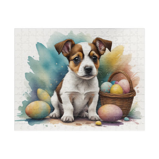 Shop our jack russell terrier hoppy paws easter delight mental health puzzle 1 featuring the 252 pcs (Horizontal) style option from MySisterIsASurvivor.