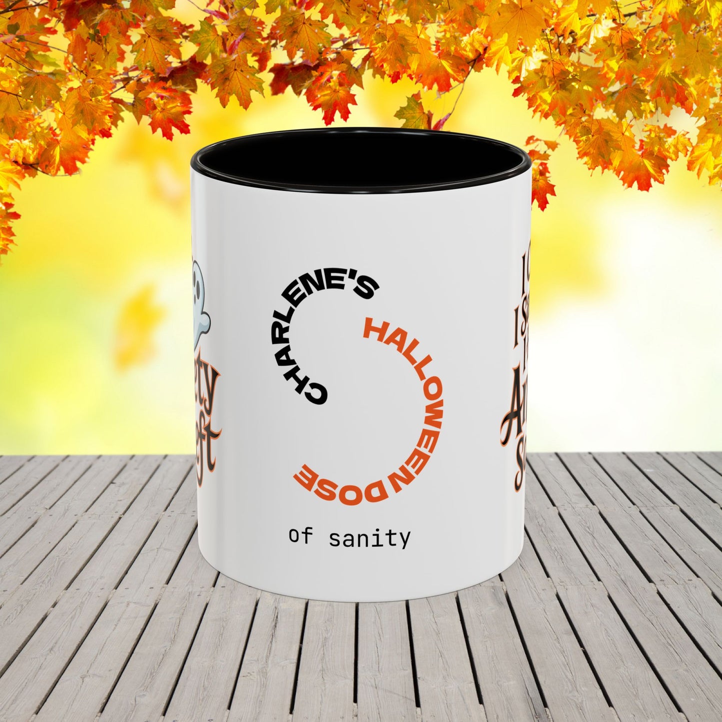 I Came, I Saw, I Had Anxiety Halloween Mug -funny personalized Halloween coffee cup gift