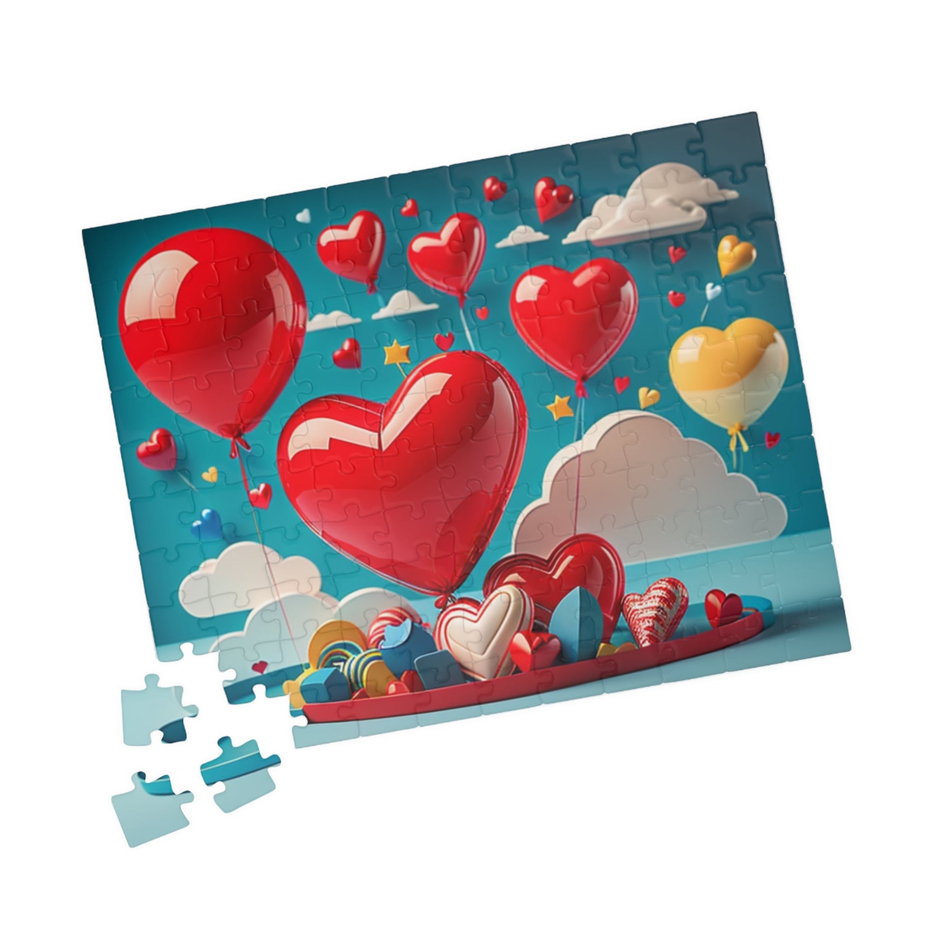 Cheerful Enchantment Haven: Valentine's Day Puzzle for Self-Care, Emotional Growth, and Personal Empowerment