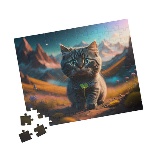 Lucky Labyrinth of Little Paws - St. Patrick's Day Mental Health Puzzle