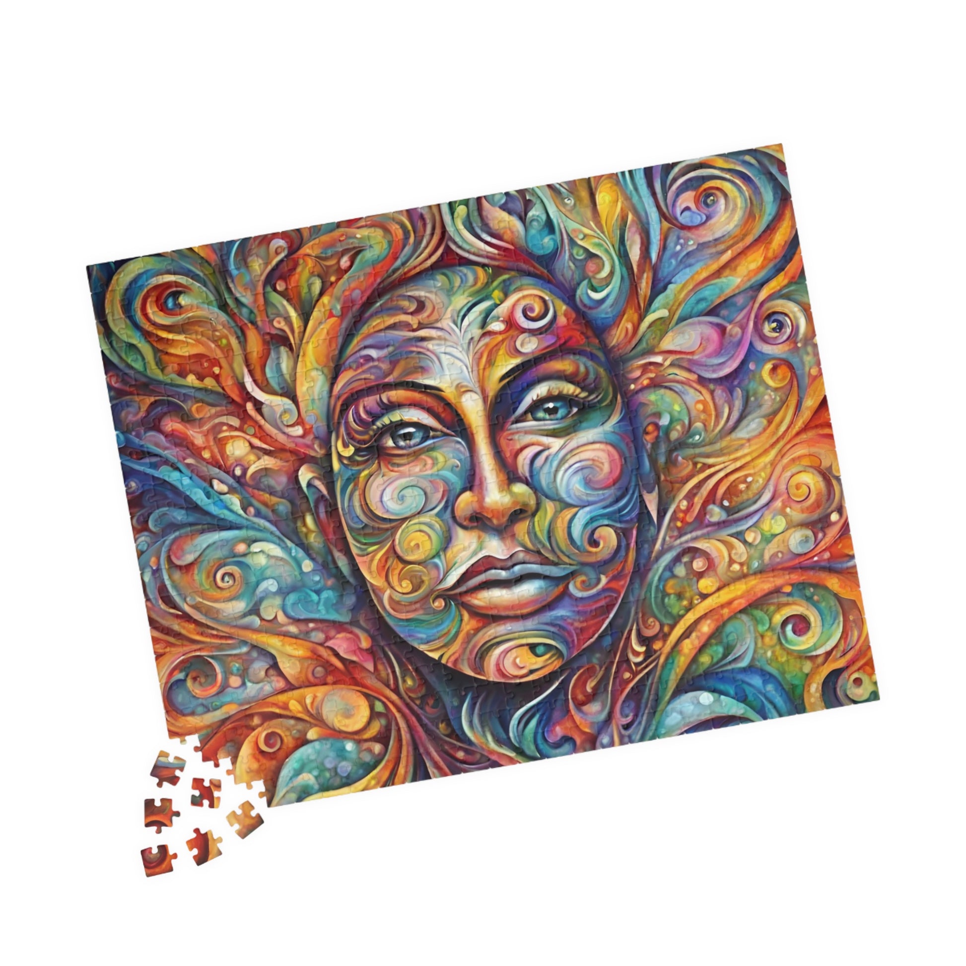 Therapeutic Canvas- Mental Health Design Puzzle