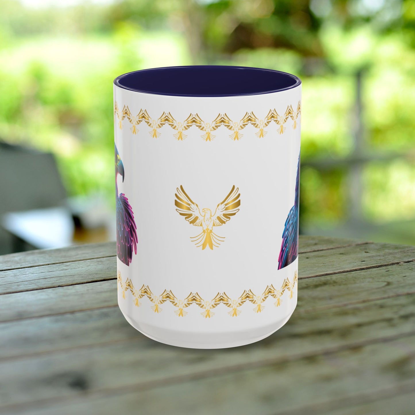 Wings of Resilience Mug representing mental health empowerment, strength, and courage to overcome challenges.