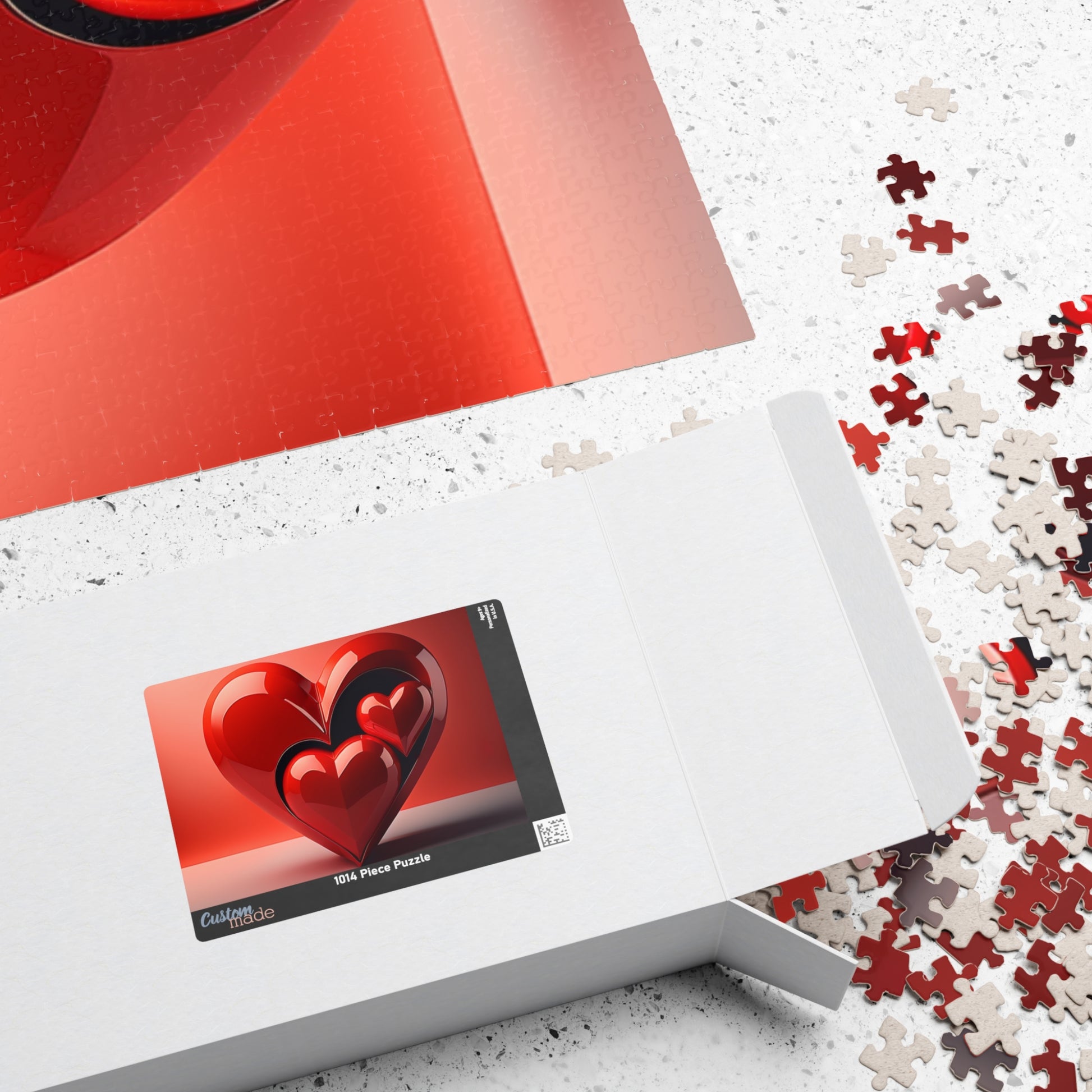 Hidden Heart Hurdle: Valentine's Day Puzzle for Self-Care, Emotional Growth, and Personal Empowerment