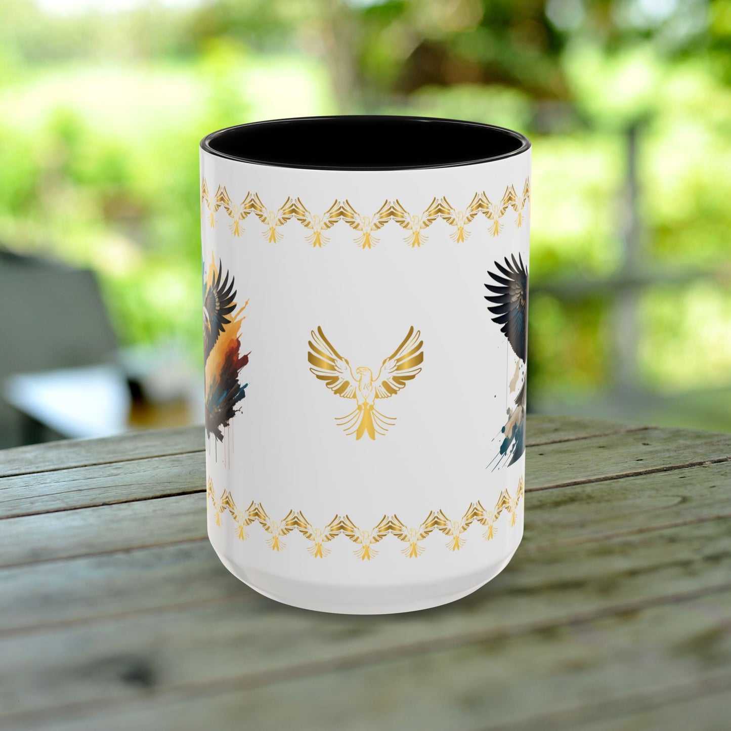 Inspirational Eagle Flight Mug embodying resilience, hope, and empowerment to strengthen your mindset.