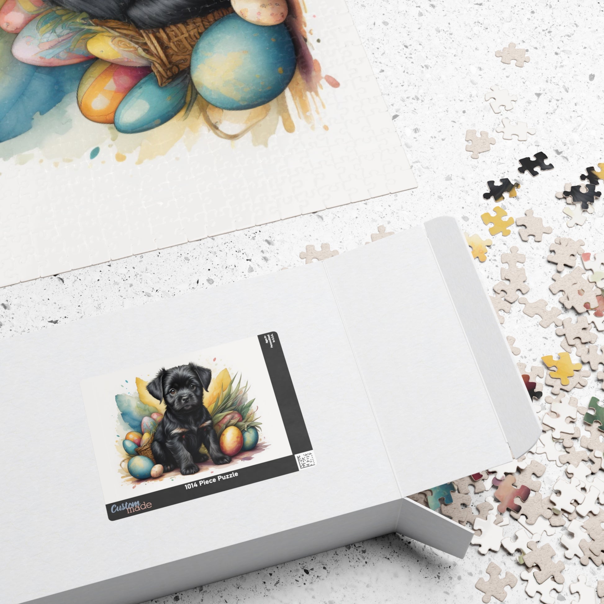 Affenpinscher Easter Puppy Puzzle - Dog Lovers, Mental Health Benefits, Holiday Fun, Mindfulness, Stress Relief, Festive Gift