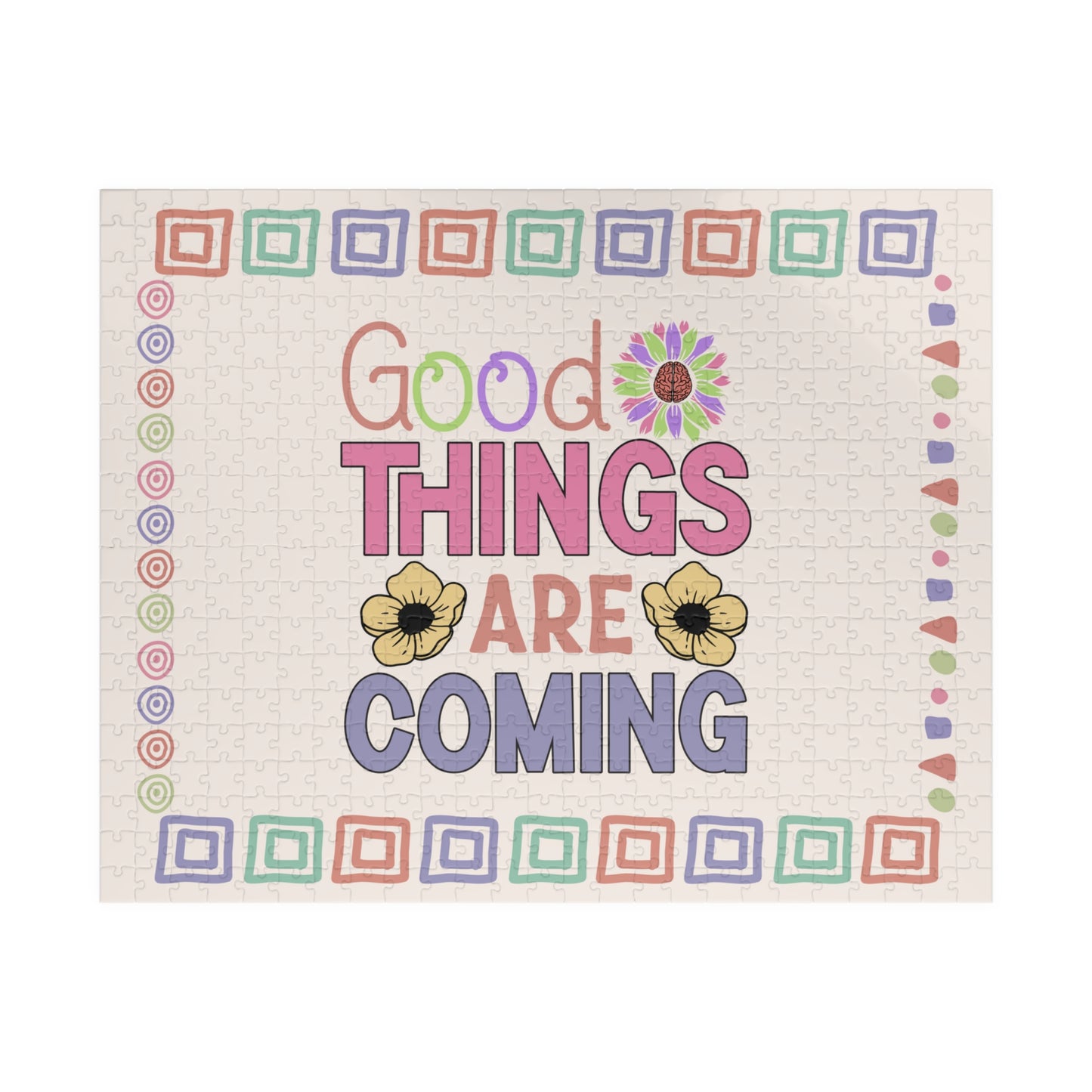 Good Things Are Coming - Mental Health Quote Puzzle