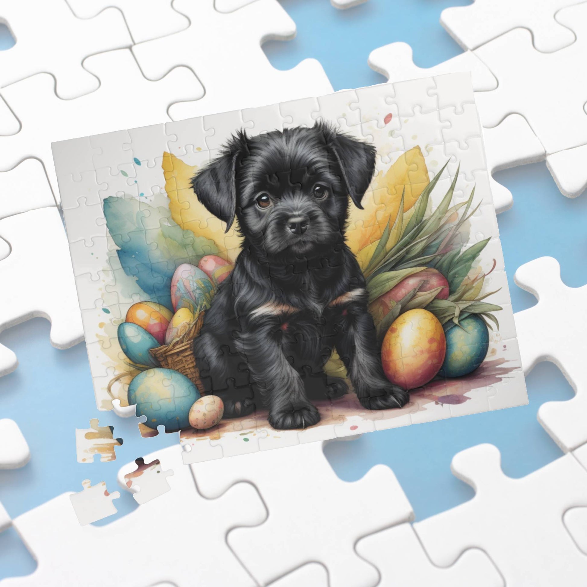 Affenpinscher Easter Puppy Puzzle - Dog Lovers, Mental Health Benefits, Holiday Fun, Mindfulness, Stress Relief, Festive Gift