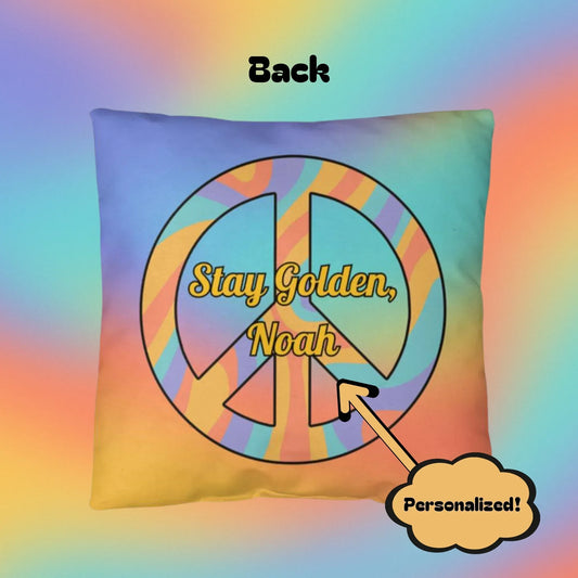 Shop our talk it out dont trip out indoor outdoor pillow featuring the 18" x 18" style option from MySisterIsASurvivor.