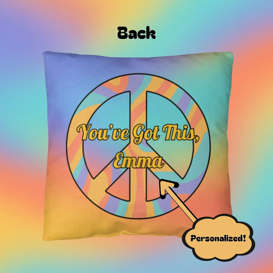 Shop our more compassion indoor outdoor pillow featuring the 18" x 18" style option from MySisterIsASurvivor.