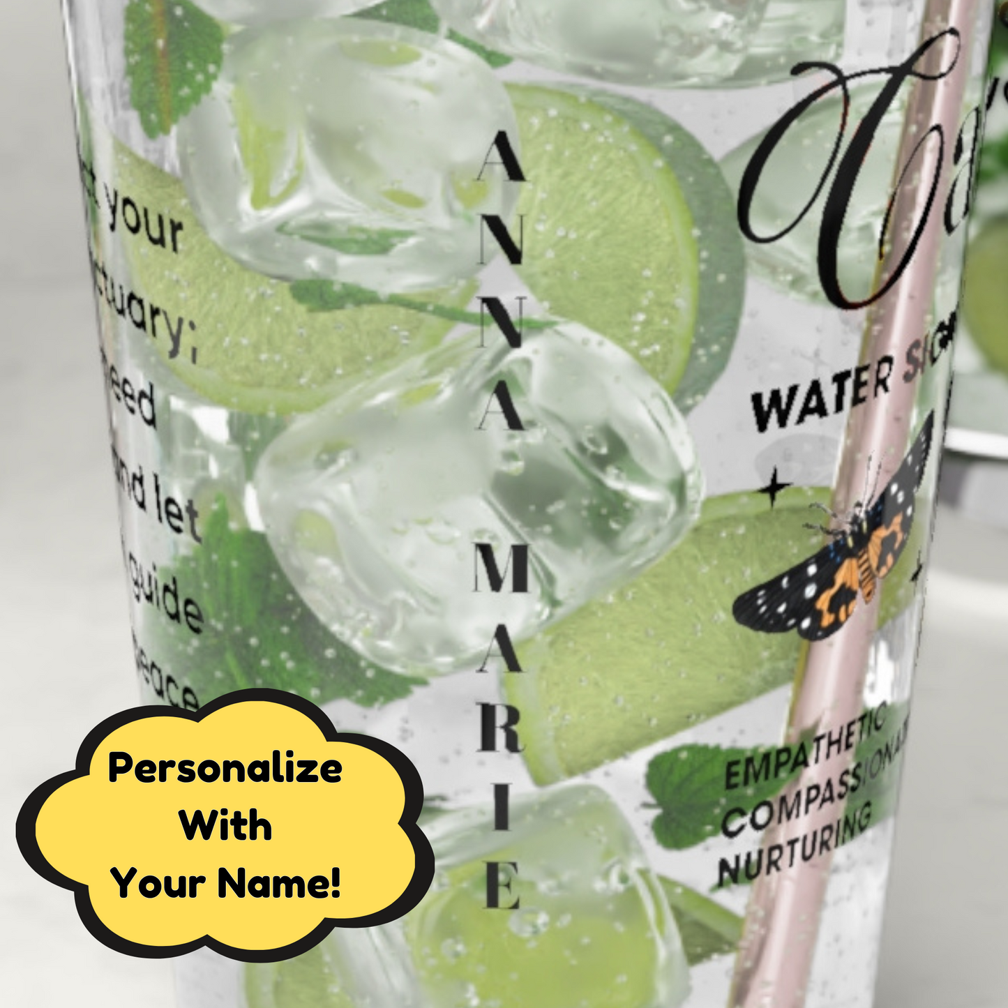 Cancer personalized zodiac pint glass, 16oz astrology star sign birthday drinkware gift