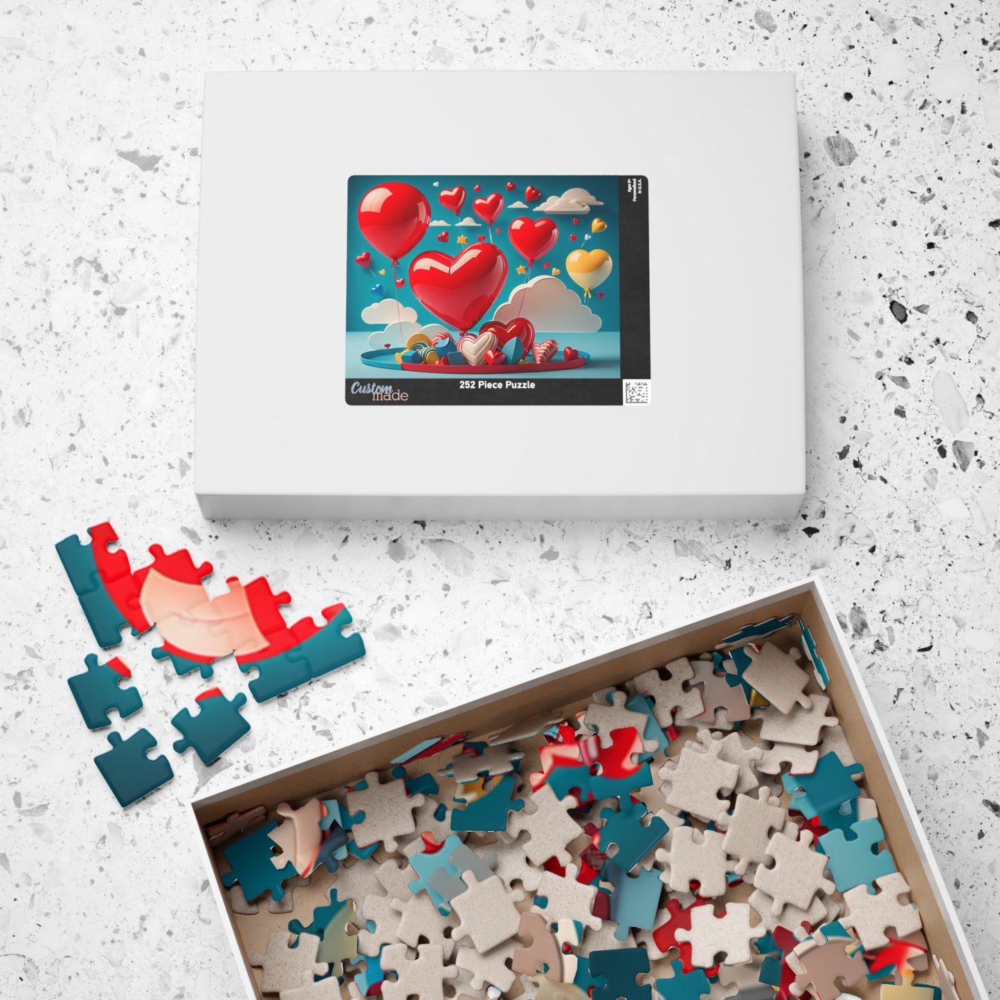 Cheerful Enchantment Haven: Valentine's Day Puzzle for Celebration, Warmth, and Joy