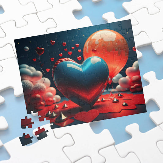 Dreamy Heartscape: Valentine's Day Puzzle for Self-Care, Emotional Growth, and Personal Empowerment