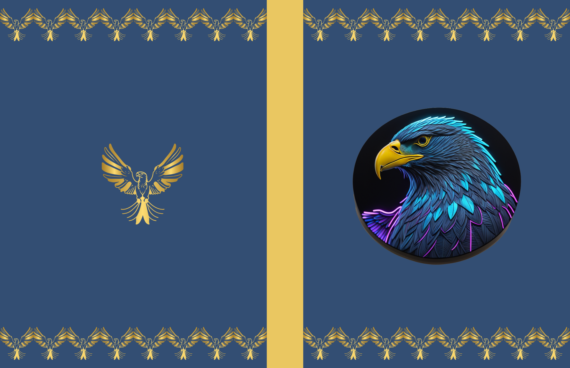 Eagle Vision Triumph: Eagle-Themed Composition Notebook