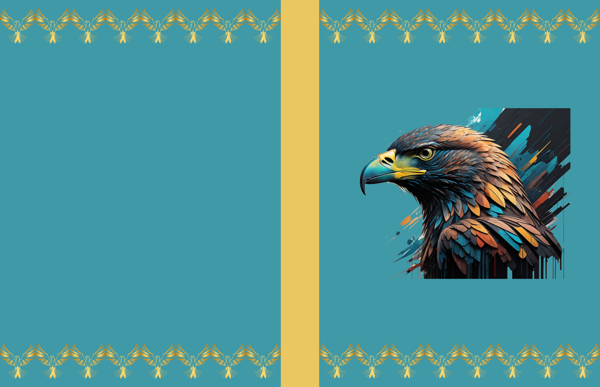 Eagle's Strength Resilience: Eagle-Themed Composition Notebook