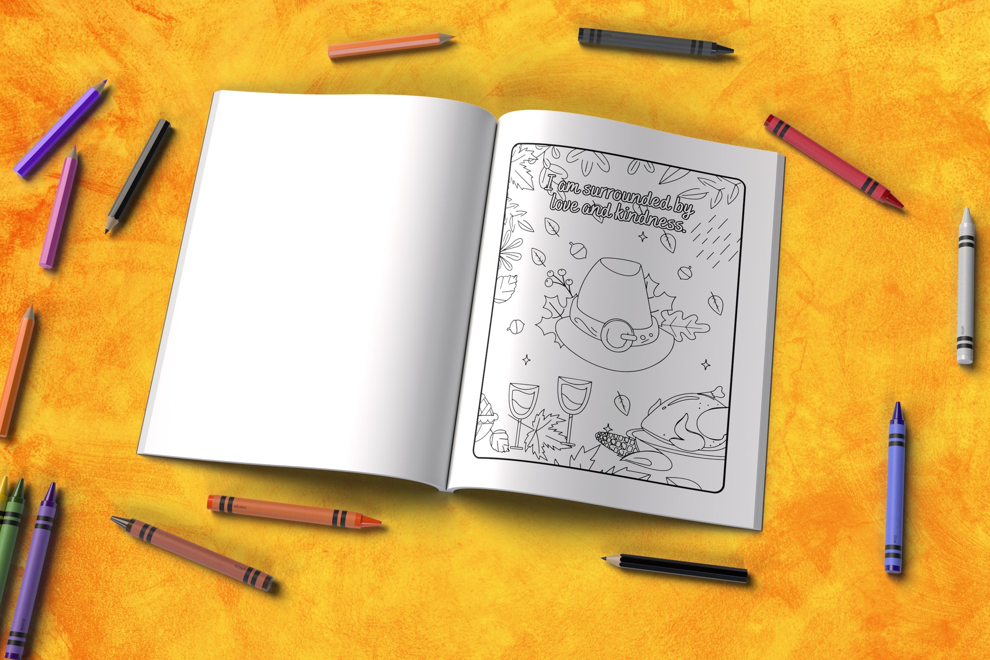 Thanksgiving coloring pages with cheerful turkeys and thankful sayings