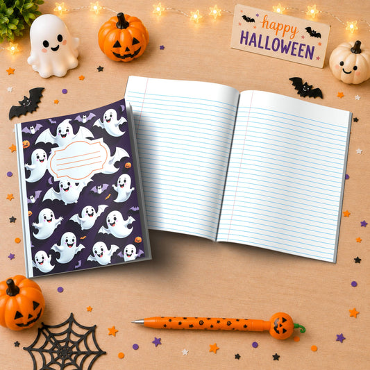 Shop our silly scribbles and bats composition notebook featuring the Dark Green Lined style option from MySisterIsASurvivor.