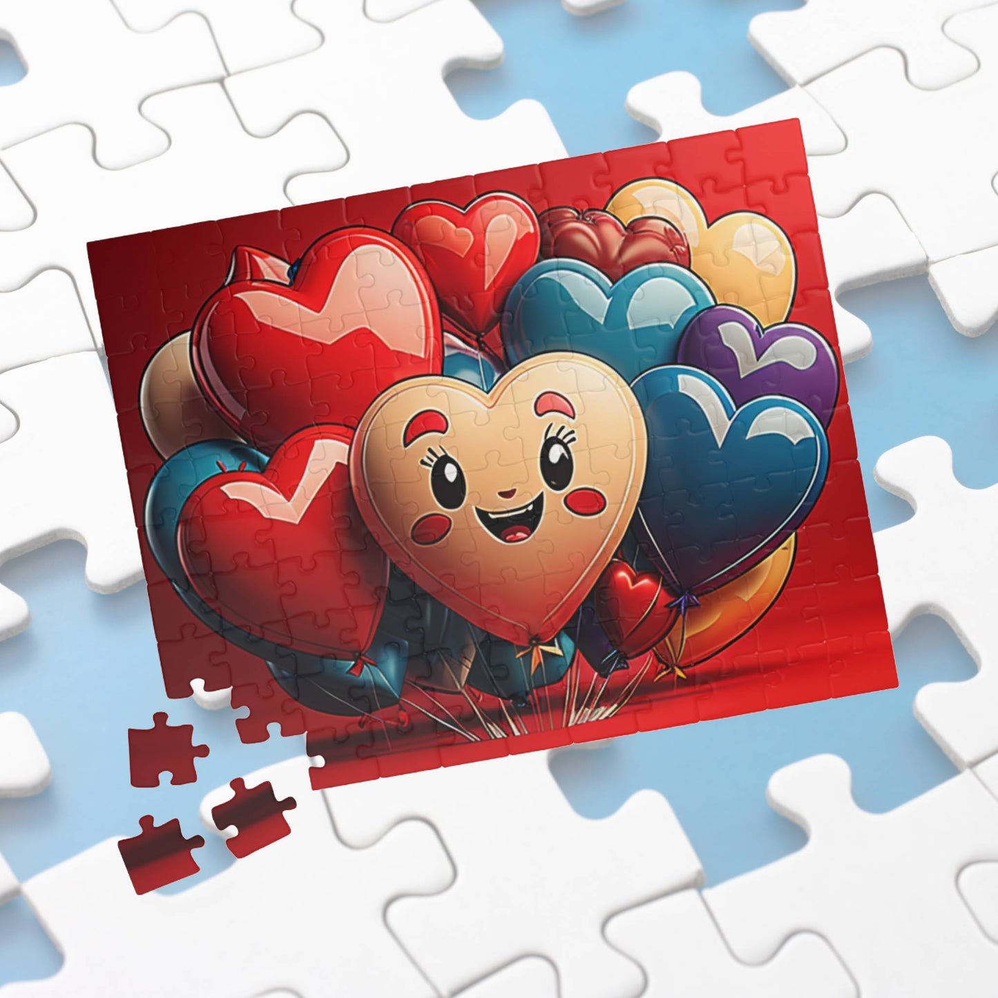 Happy Thoughts Harmony: Valentine's Day Puzzle for Self-Care, Emotional Growth, and Personal Empowerment