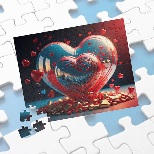 Hearts in Harmony: Valentine's Day Puzzle for Self-Care, Emotional Growth, and Personal Empowerment