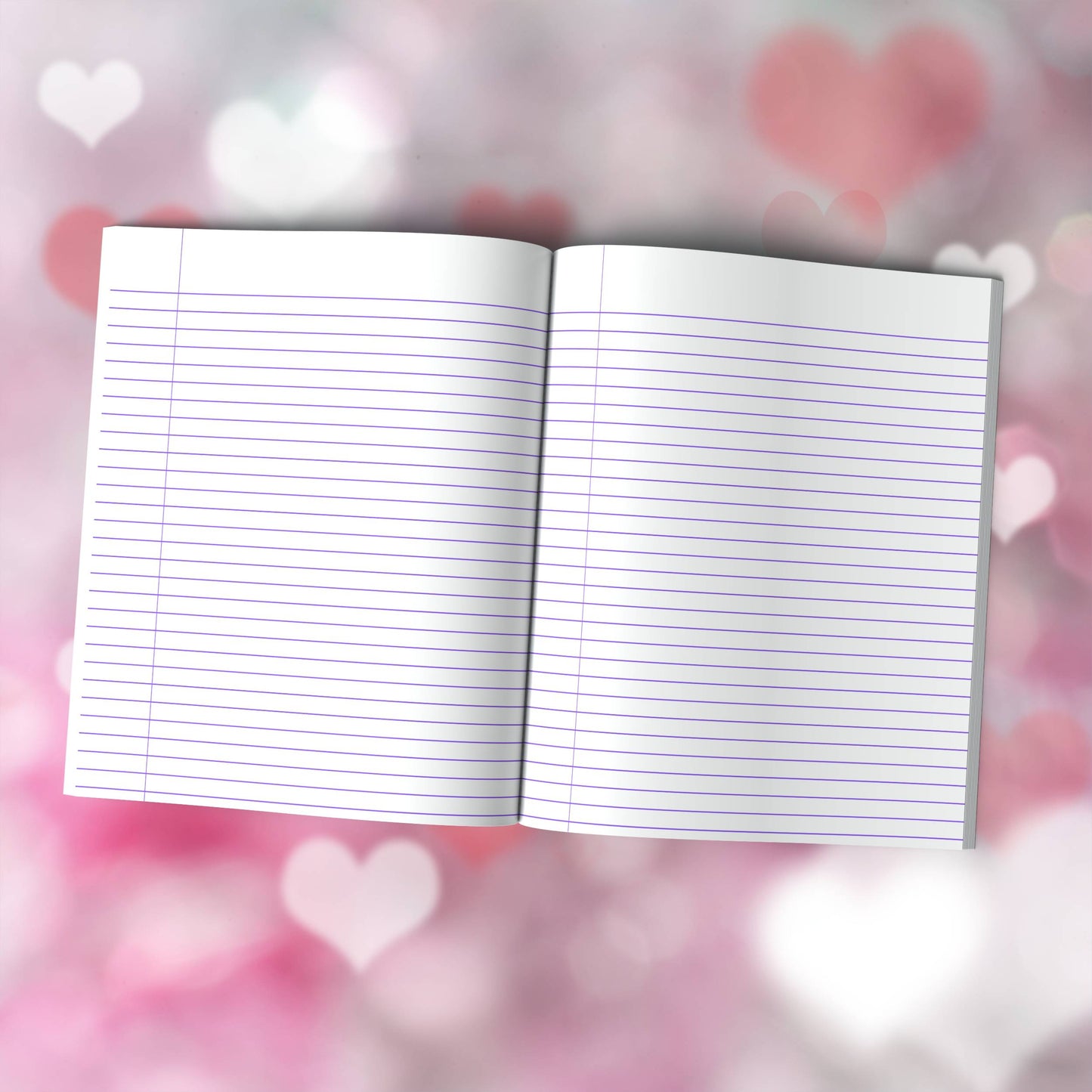 Paperback journal "Every Page Is A Love Letter" with motivational cover, perfect for mindfulness, journaling, self-care, and positivity.