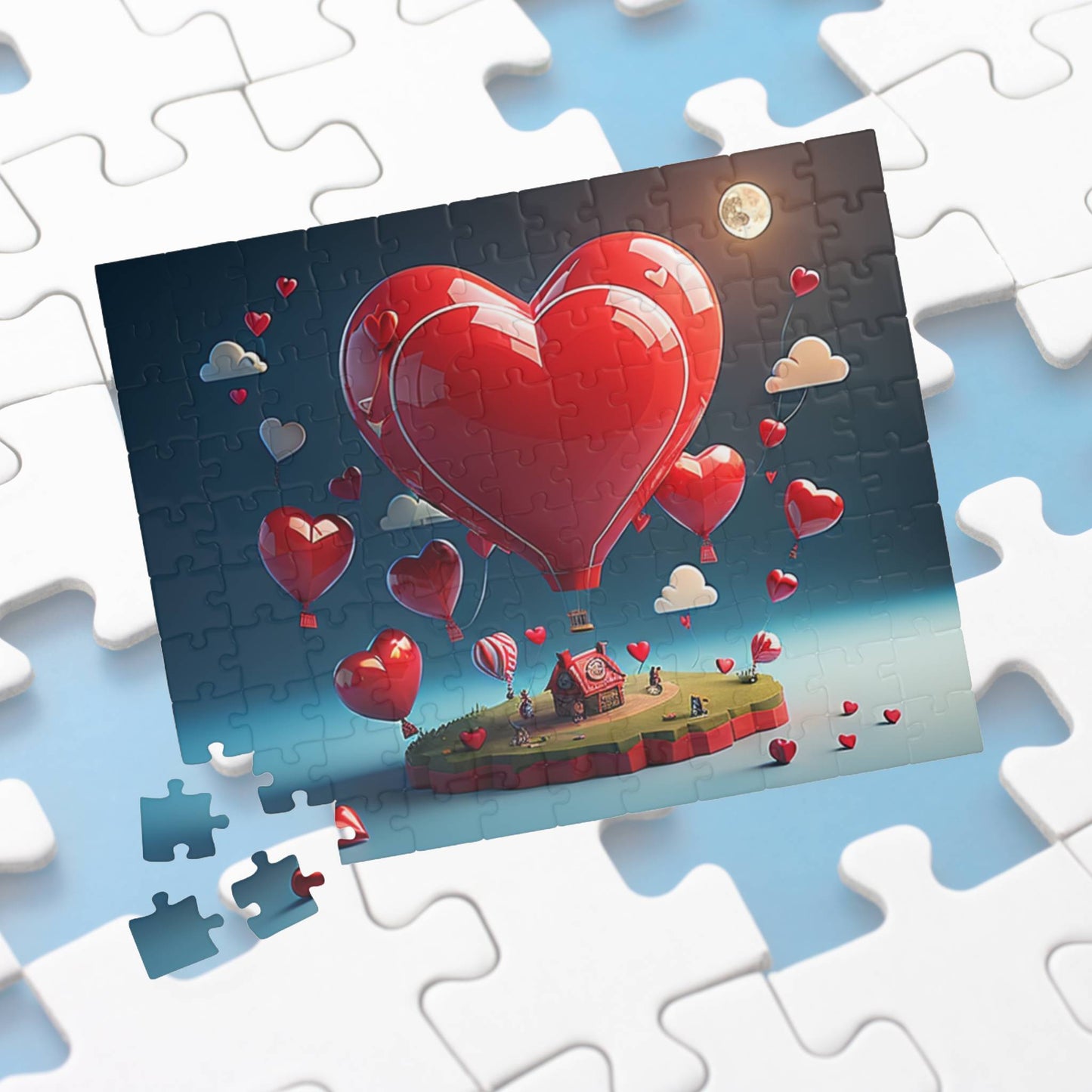 Love in Cloudland: Valentine's Day Puzzle for Self-Care, Emotional Growth, and Personal Empowerment