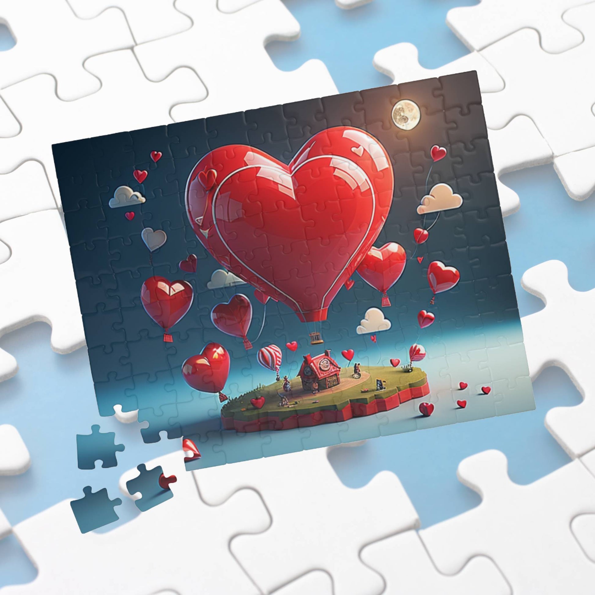 Love in Cloudland: Valentine's Day Puzzle for Self-Care, Emotional Growth, and Personal Empowerment