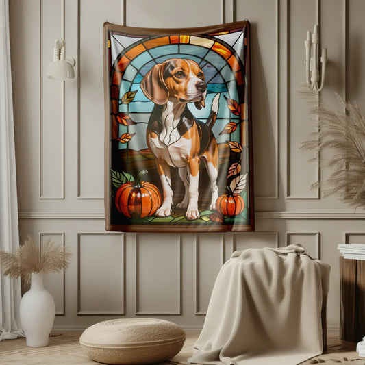 Shop our beagle dog velveteen plush blanket featuring the 50" × 60" style option from MySisterIsASurvivor.