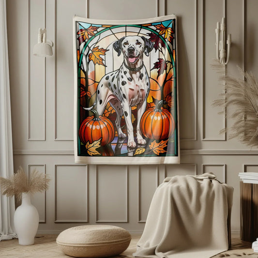 Shop our dalmatian dog velveteen plush blanket 1 featuring the 50" × 60" style option from MySisterIsASurvivor.