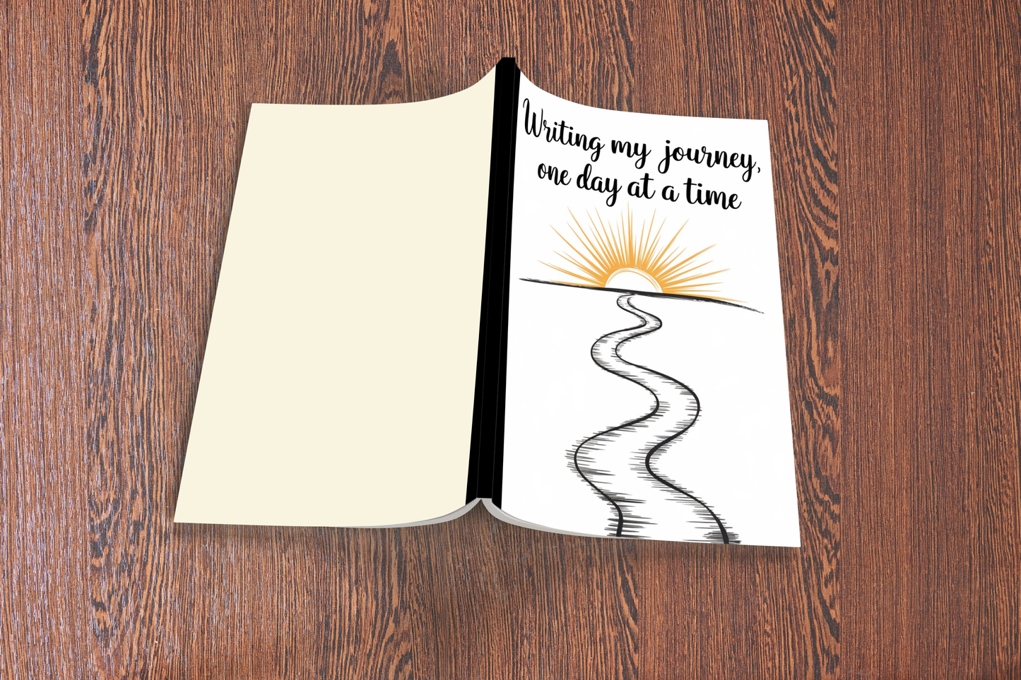 Writing My Journey One Day At A Time Composition Notebook