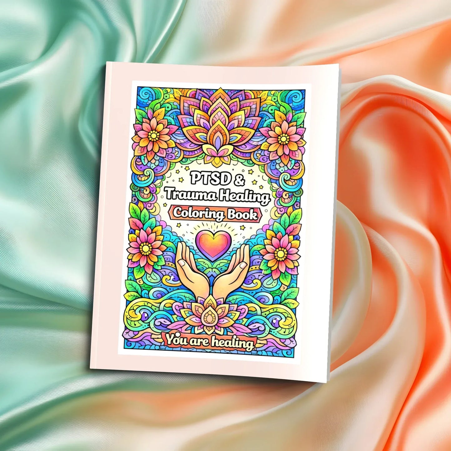 Shop our premium ptsd trauma healing coloring book from MySisterIsASurvivor.