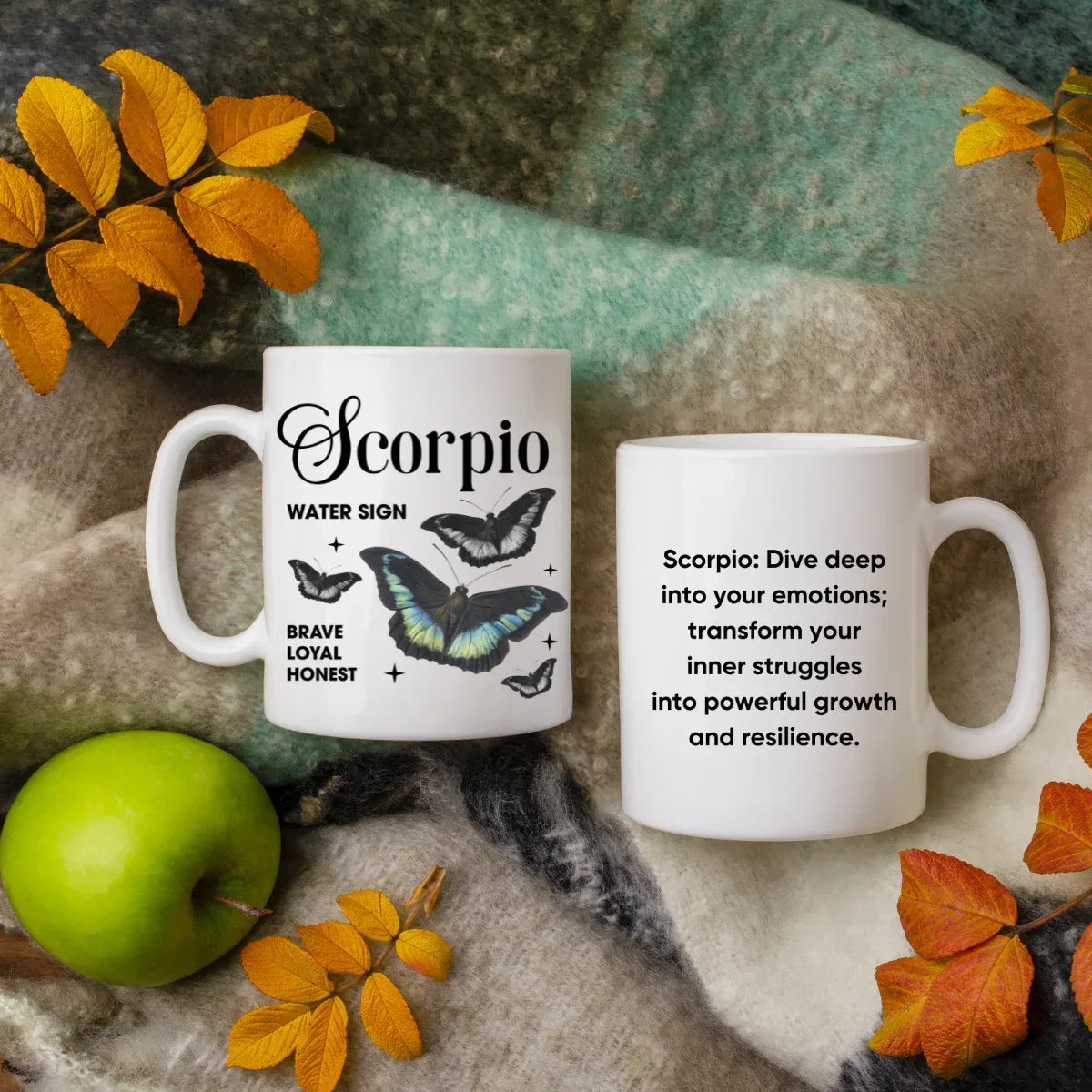 Shop our premium scorpio zodiac white ceramic mug 11oz 15oz from MySisterIsASurvivor.