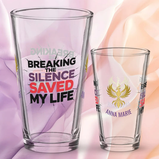 Rise_ReclaimPintGlass-BreakingtheSilence_1 - MySisterIsASurvivor