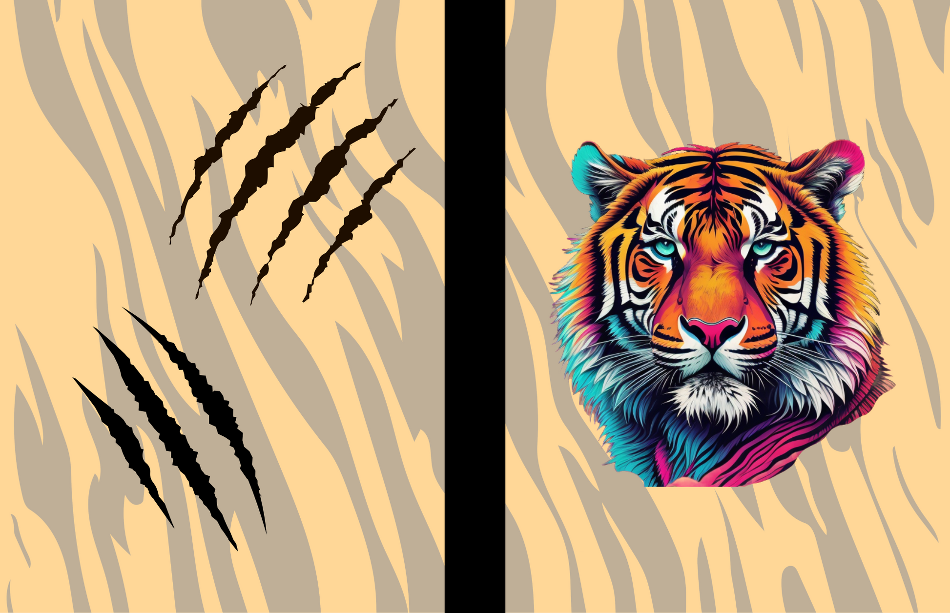 Roar to Renewal Mental Health Tiger: Tiger-Themed Composition Notebook