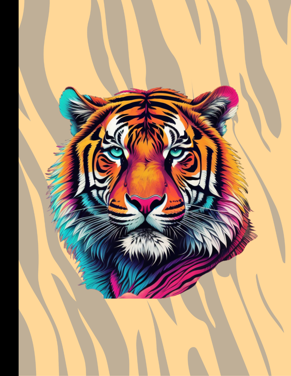 Roar to Renewal Mental Health Tiger: Tiger-Themed Composition Notebook
