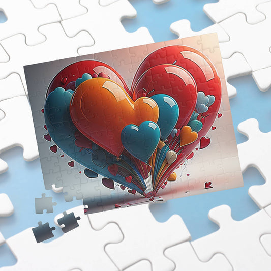 Serene Sweetheart Snap: Valentine's Day Puzzle for Self-Care, Emotional Growth, and Personal Empowerment