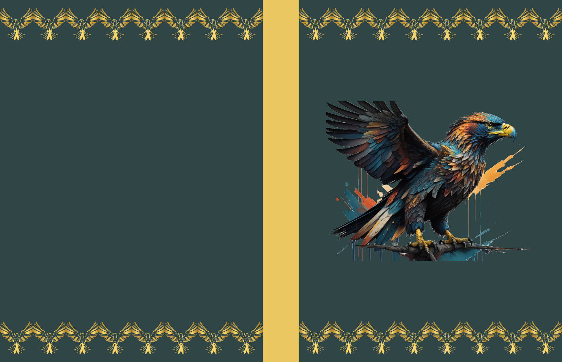 Soaring Eagle Triumph: Eagle-Themed Composition Notebook