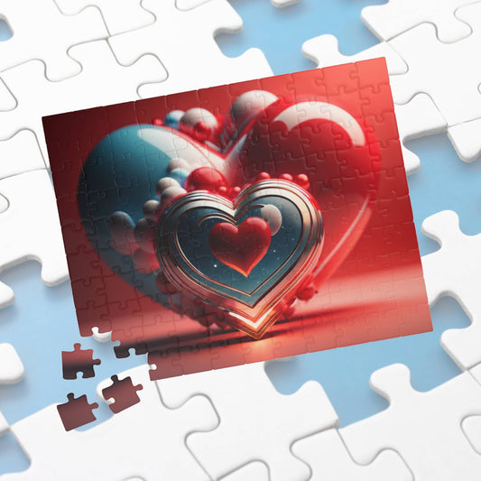 Symbolic Serenity: Valentine's Day Puzzle for Self-Care, Emotional Growth, and Personal Empowerment