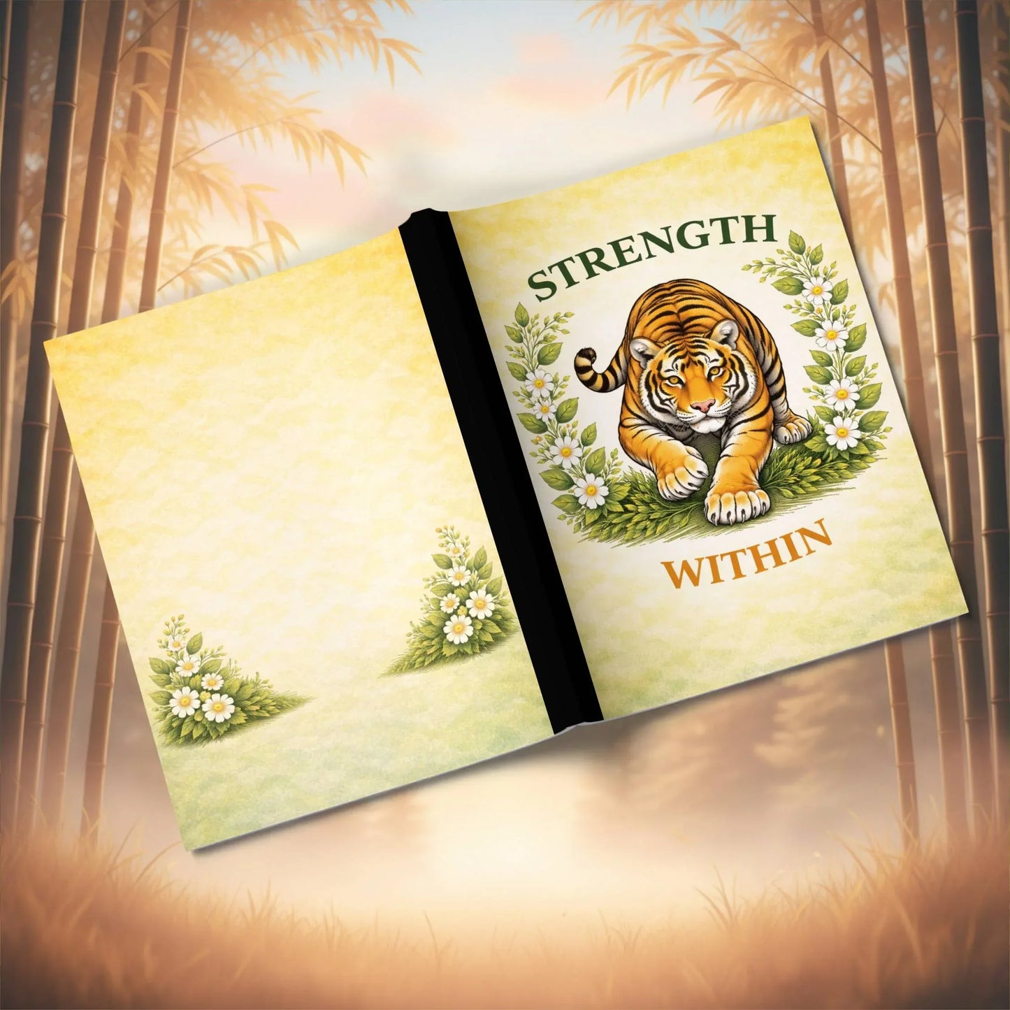 Shop our premium strength within tiger composition notebook from MySisterIsASurvivor.