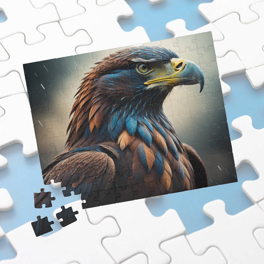 Talon Resilience: Majestic Eagle Puzzle - Symbol of Strength, Freedom, and Resilience