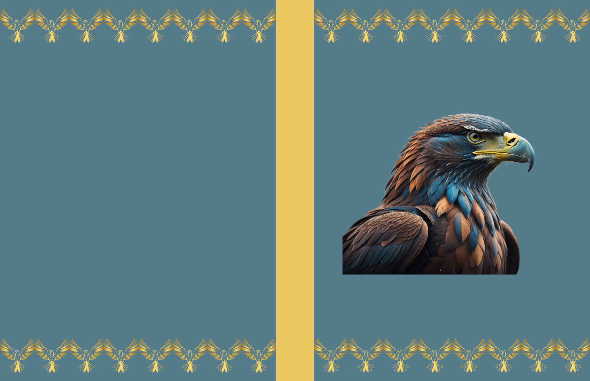 Talon Resilience: Eagle-Themed Composition Notebook