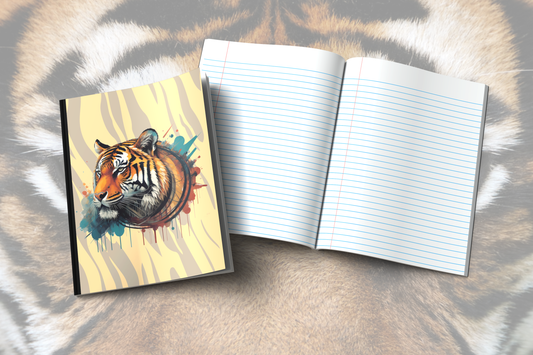 The Resilient Tiger Within: Tiger-Themed Composition Notebook