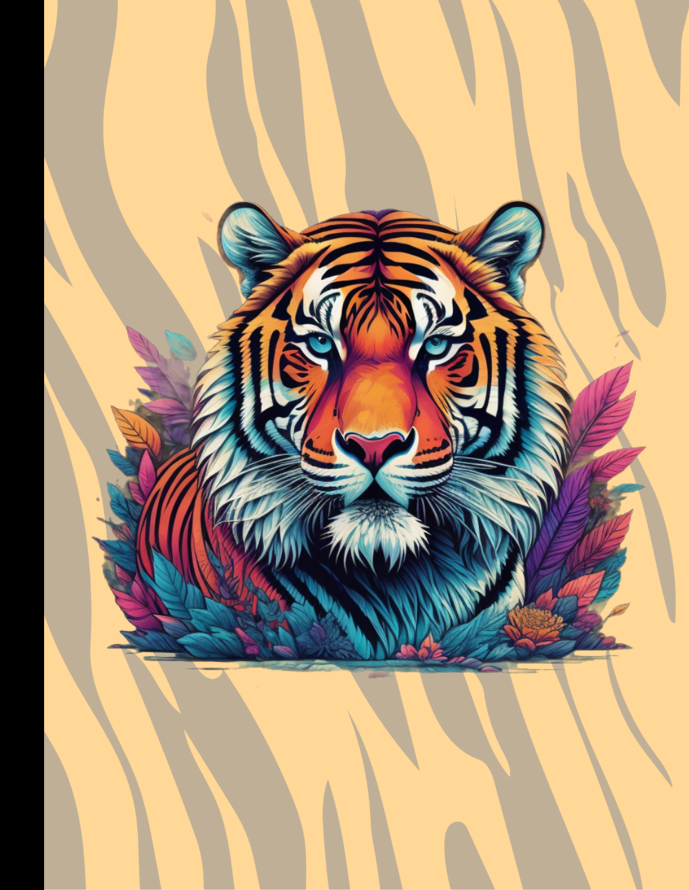 Tigers Resolve Mental Fortitude: Tiger-Themed Composition Notebook