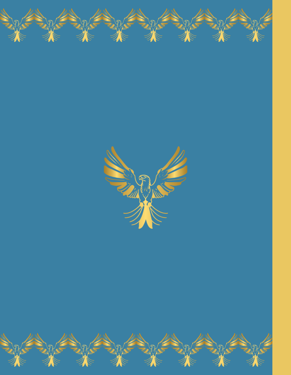 Triumphant Talons: Eagle-Themed Composition Notebook