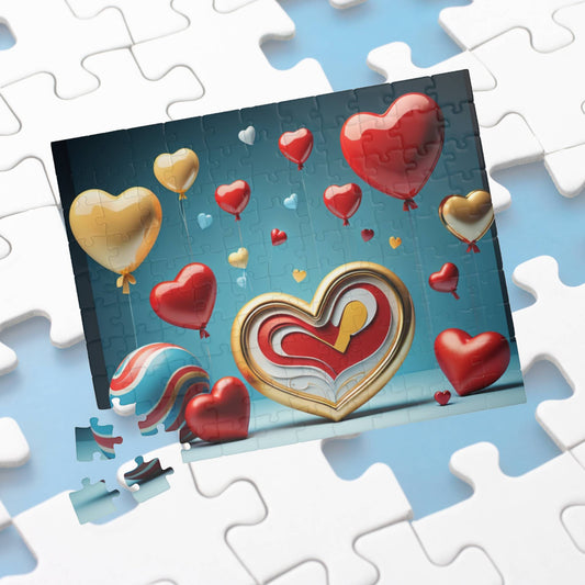 Uplifting Unwind Unison: Valentine's Day Puzzle for Self-Care, Emotional Growth, and Personal Empowerment