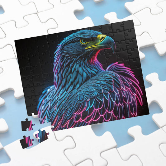 Wings of Resilience: Majestic Eagle Puzzle - Symbol of Strength, Freedom, and Resilience