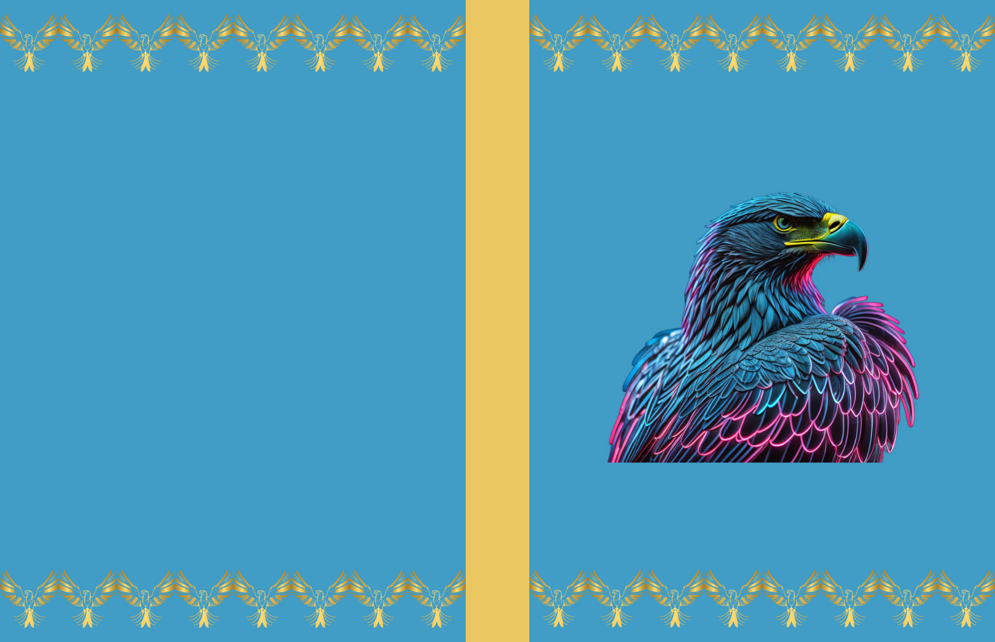 Wings of Resilience: Eagle-Themed Composition Notebook